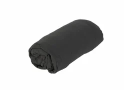 Hoeslaken Lauren 160x200cm - jersey katoen - antraciet- Hoeslakens