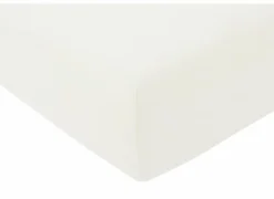 Hoeslakens|Hoeslaken Venturo 160x200cm - flanel - wit