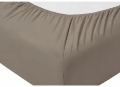 Hoeslakens|Hoeslaken Venturo 90x200cm - flanel - taupe