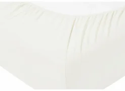 Hoeslakens|Hoeslaken Venturo 140x200cm - flanel - wit