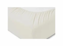 Hoeslakens|Hoeslaken 90/120X200/220 jersey katoen ecru