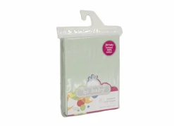 Hoeslakens|Hoeslaken 60x120cm - jersey katoen - groen