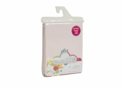 Hoeslaken 60x120cm - jersey katoen - roze- Hoeslakens