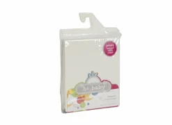 Hoeslakens|Hoeslaken 60x120cm - jersey katoen - ivoor