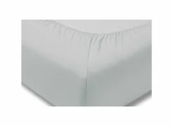 Hoeslaken 90/120x200/220cm jersey katoen lichtgrijs- Hoeslakens