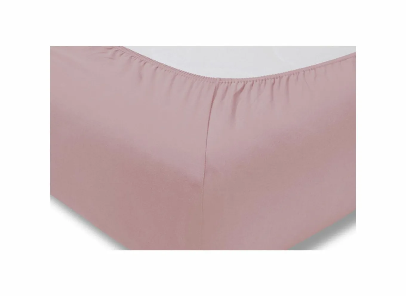 Hoeslakens|Hoeslaken 140/160x200/220cm jersey katoen roze