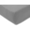 Hoeslakens|Hoeslaken 140/160x200/220cm jersey katoen grijs