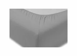 Hoeslakens|Hoeslaken 140/160x200/220cm jersey katoen grijs