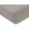 Hoeslakens|Hoeslaken 140/160x200/220cm jersey katoen taupe