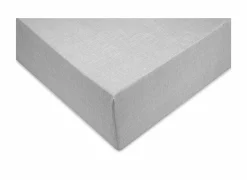 Hoeslaken 160x200cm katoen dove grey- Hoeslakens