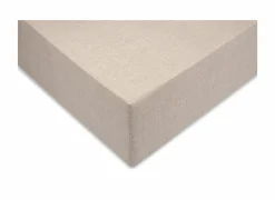 Hoeslaken 160x200cm katoen zandbeige- Hoeslakens