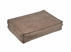 Kussens & Manden|Hondenkussen Box Orthopedic 120x80cm - stof - bruin