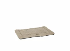 Kussens & Manden|Hondenkussen Curl Plush S 58x40cm - polyester - beige