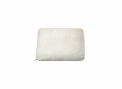 Hondenkussen Supersoft L 115x80cm - stof - lichtgrijs- Kussens & Manden