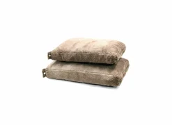 Kussens & Manden|Hondenkussen Supersoft M 100x70cm - stof - bruin