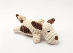 Hondenspeelgoed Rufus 20cm - stof - tofu- Huisdierspeelgoed