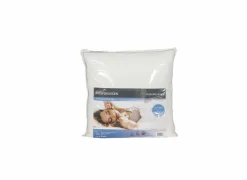 Hoofdkussen Boxmodel 55x55cm - percale katoen - wit- Hoofdkussens