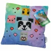 Hoofdkussen Minecraft 35x35cm - polyester/velboa - multicolor- Kussens|Kinderdecoratie
