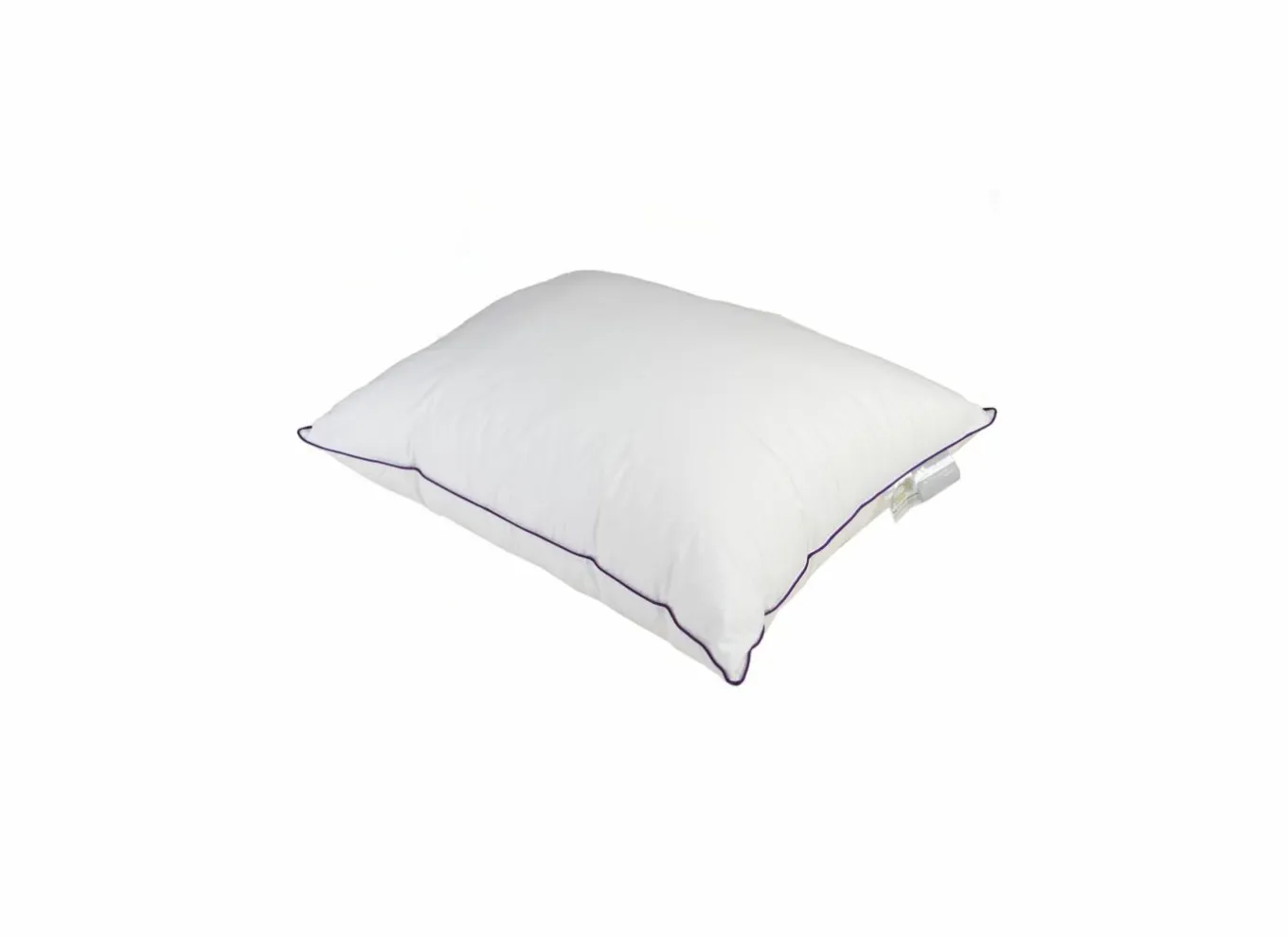 Hoofdkussens|Hoofdkussen Robijn 60x60cm - percale - wit