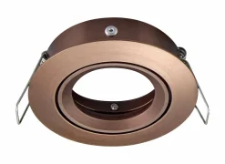 Inbouwspots|Inbouwspot GU10 Ø8cm - aluminium - brons