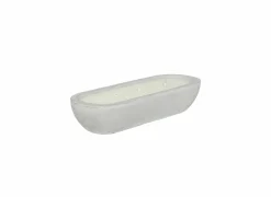 Tuindecoratie|Kaars & Houder|Kaars Citronella Ely H8cm grijs