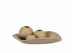 Herfstdecoratie|Kaars & Houder|Kaarsenhouder Blossom H6,5cm