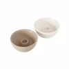 Kaarsenhouder Franyo H5cm beige wit- Kaars & Houder