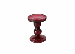 Kaars & Houder|Kaarsenhouder Lune H11cm rood groen