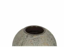 Kaarsenhouder San H8,5cm grijs- Kaars & Houder