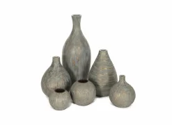 Kaars & Houder|Kaarsenhouder San H11cm grijs