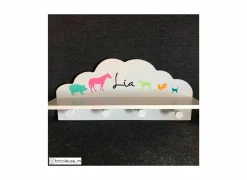 Kapstok Cloud 48cm- Kinderkapstokken|Wandkapstokken