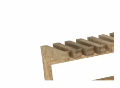 Kapstok Samia 80cm - massief eik - naturel- Wandkapstokken|Wandkapstokken