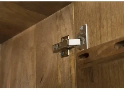 Bijzetkasten|Bijzetkasten|Kast Angkor 60x42x210cm - mango massief - naturel