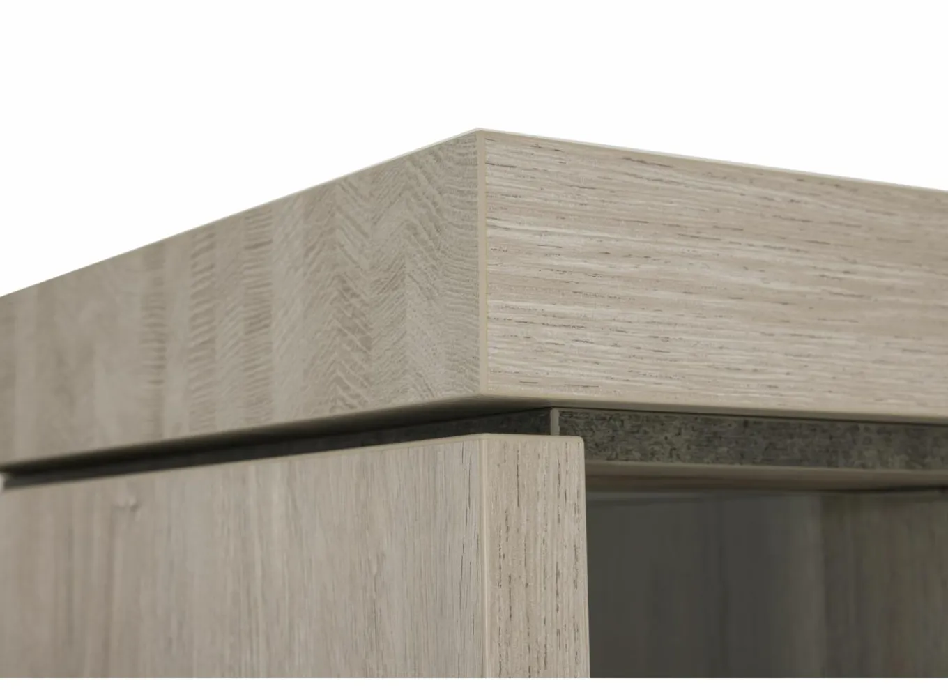 Bijzetkasten|Bijzetkasten|Kast Etna 66x183x50cm - decor - millenium eik & lichtgrijs