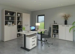 Kast Flexo-1 90x40x112cm - decor - bolivar wood- Bijzetkasten|Bijzetkasten