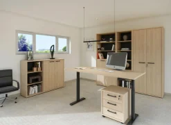 Bijzetkasten|Bijzetkasten|Kast Flexo-2 60x40x112cm - decor - zand eik