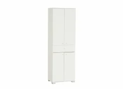 Bijzetkasten|Draaideurkast|Kast Picton 60cm - melamine - high gloss white
