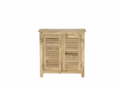 Kast Rosas 90x40x90cm - mango massief - naturel- Bijzetkasten|Commode