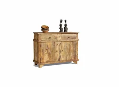 Bijzetkasten|Commode|Kast Sacco  120x40x90cm - mango massief - naturel