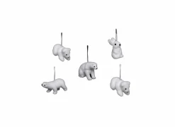 Kerstdecoratie Hangend dier wit- Kerstdecoratie|Decoratieve Accessoires