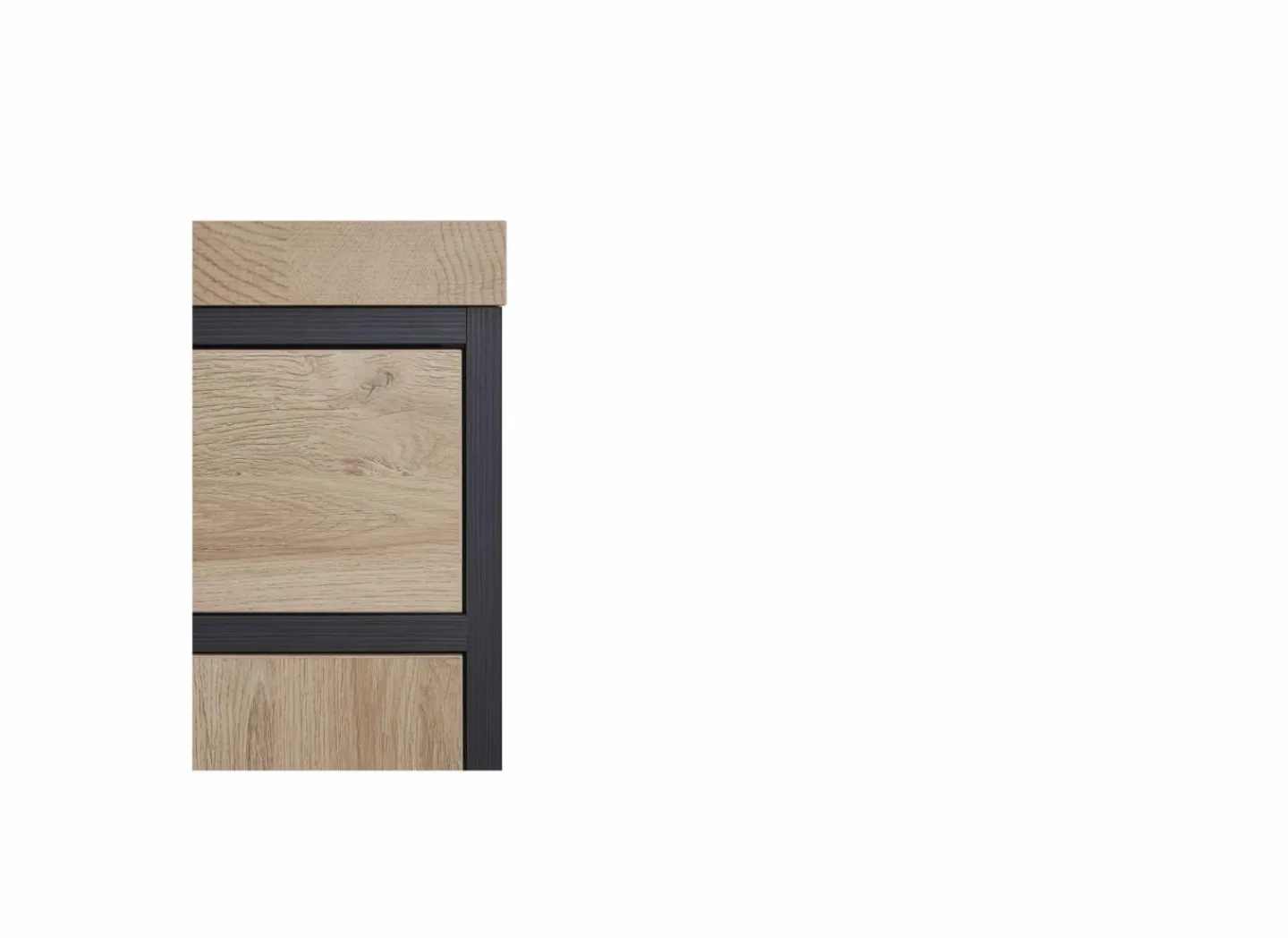 Keukeneiland Ilotfon 230x100cm - melamine - french oak & nox- Keukentafels