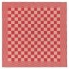 Tiseco Keukenhanddoeken|Keukenhanddoeken|Keukenhanddoek BBQ 65x65cm - katoen - rood