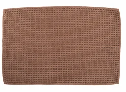 Tiseco Keukenhanddoek Essentials 60x40cm - polyester & katoen - cognac- Keukenhanddoeken|Keukenhanddoeken