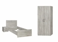 Complete Kinderkamers|Complete Kinderkamers|Kinderkamer Elmo met bed 90x200cm - kleerkast 80cm en 1 nachtkastje