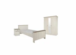 Complete Kinderkamers|Complete Kinderkamers|Kinderkamer met bed 90x200cm - kleerkast 172cm en 1 nachtkastje