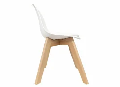 Kindermeubelen|Kinderstoel Baya 55x31x38,5cm - kunststof - wit