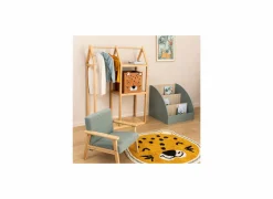 Kindertapijt Luipaard Ø90cm - katoen - multicolor- Kindertapijten|Kindertapijten