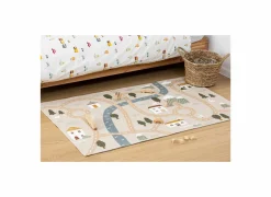 Kindertapijt Route 150x100cm - katoen - multicolor- Kindertapijten|Kinderdecoratie
