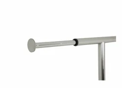 Kledingrek Kelly 130/188,5x55x158/171cm - metaal - chroom- Kledingrekken|Kledingrekken