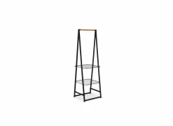 Brabantia Kledingrekken|Kledingrekken|Kledingrek Linn 60,6x57x190cm - metaal - zwart